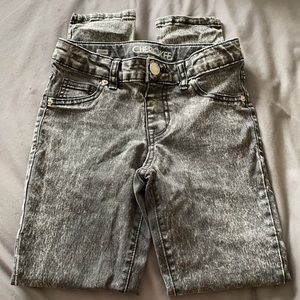 Cherokee Girls’ Acid Wash Black Jeggings